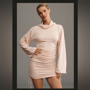 Anthropologie Daily Essentials Athleisure Dress in Soft Pink